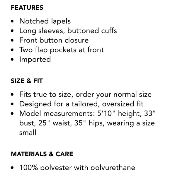 Free People Brown Bear BNWT 
Paper Cut Faux Suede Blazer Sz Large - Picture 6 of 15